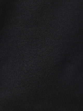 MKH Black Women Easy Street Cotton Fleece Sweatshirt