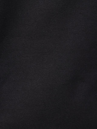 MKH Black Women Soft Touch Cotton Fleece Sweatshirt