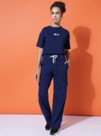 MKH Women Indigo Athleisure Co-ord Set