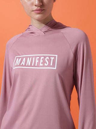 MKH Women Onion Pink Dynamic Fit Sports T-Shirt