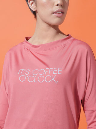 MKH Women Pink Active Dri-Fit Full Sleeve T-Shirt